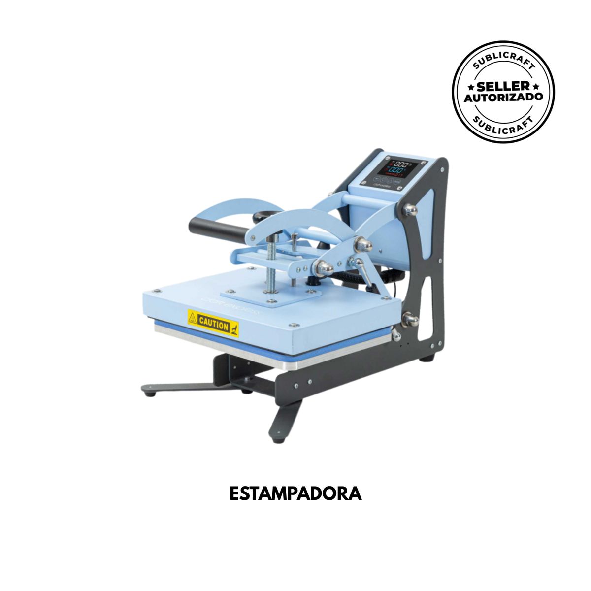 GENERICO - Kit Básico Estampadora Craft Hoby Express Celeste 22x30 SF26
