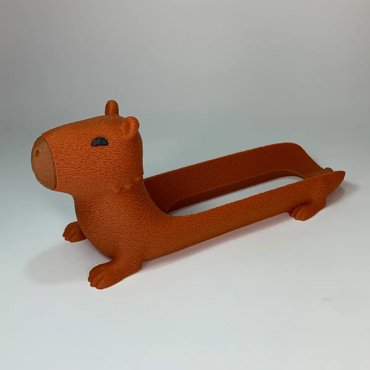 PROMETEO STUDIO - Completero Capybara porta hot dog Capibara café caramelo