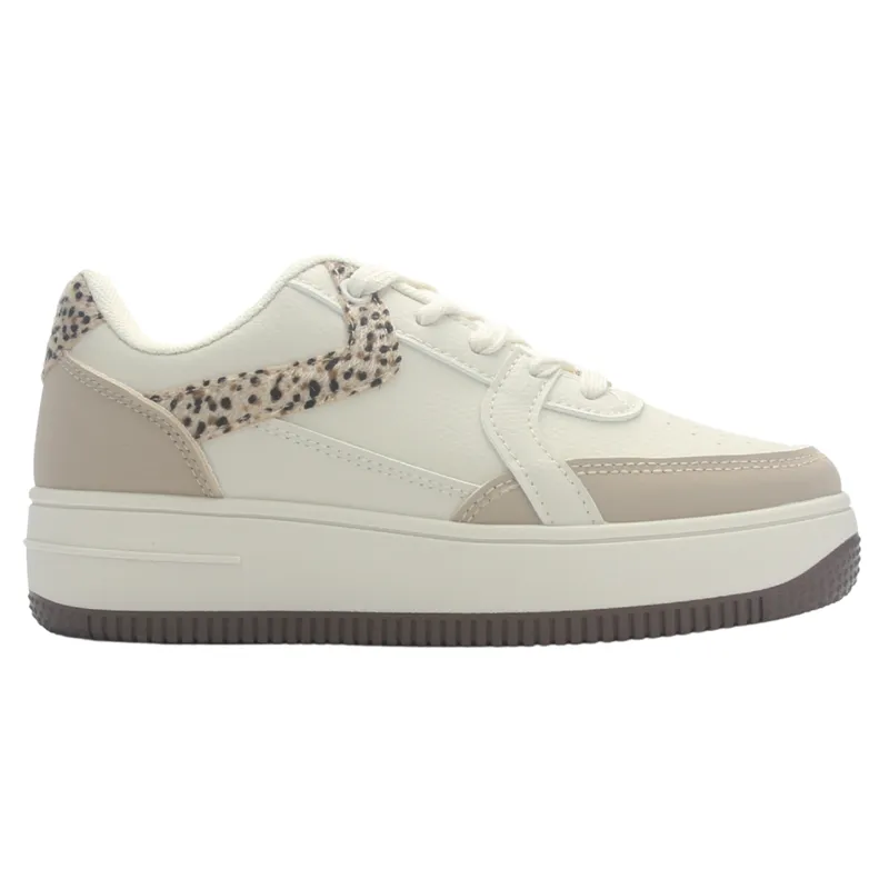 CHALADA - Zapatilla Mujer Beige Urbano Chalada Java-2