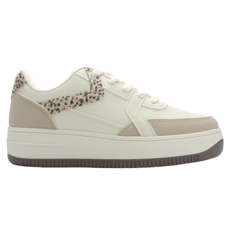 CHALADA - Zapatilla Mujer Beige Urbano Chalada Java-2