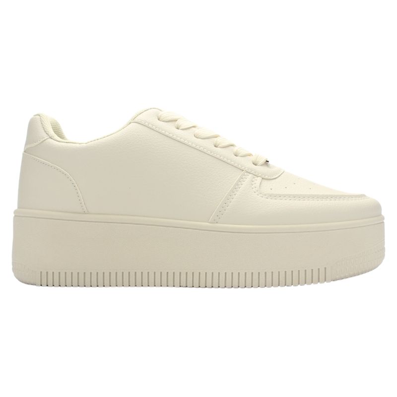 CHALADA - Zapatilla Mujer Beige Urbano Chalada Metta-2