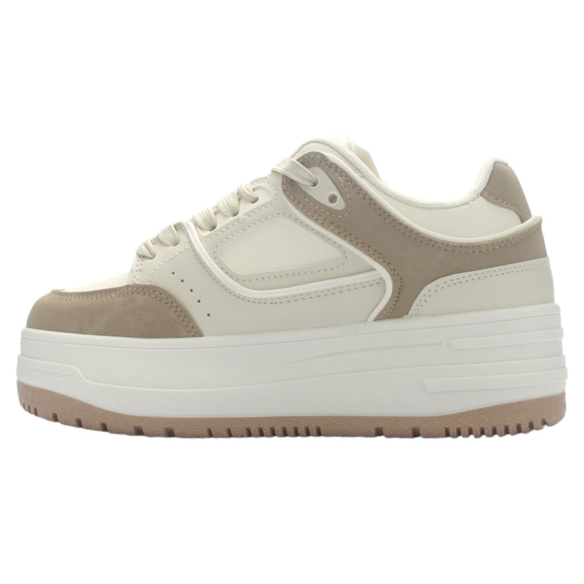 CHALADA - Zapatilla Mujer Beige Urbano Chalada Mitsu-4