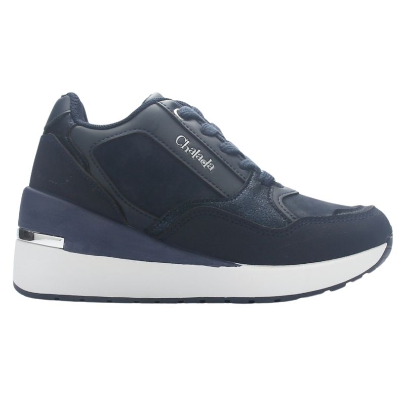 CHALADA - Zapatilla Mujer Azul Urbano Chalada Bolki-3