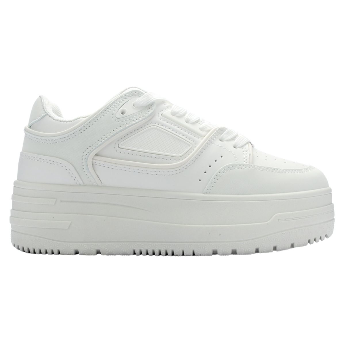CHALADA - Zapatilla Mujer Blanco Urbano Chalada Mitsu-4