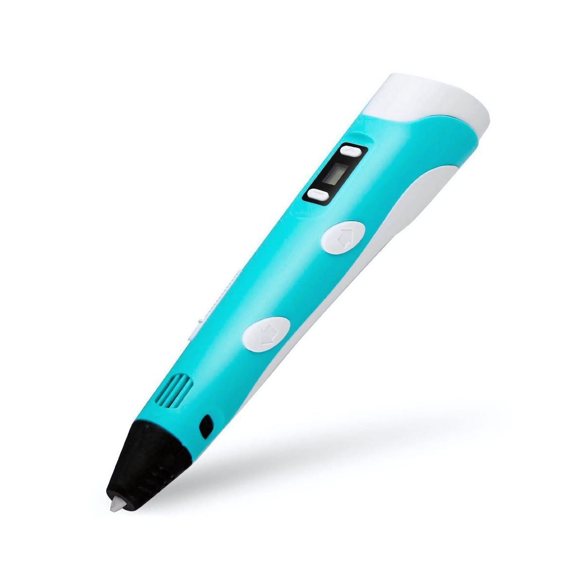 GENERICO - Lápiz 3D Azul para Dibujar en el Aire + Filamentos - SC