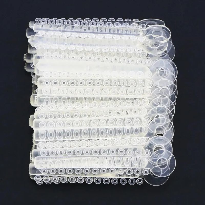 GENERICO - Pack Bandas Ligaduras Elásticos Ortodoncia Transparentes