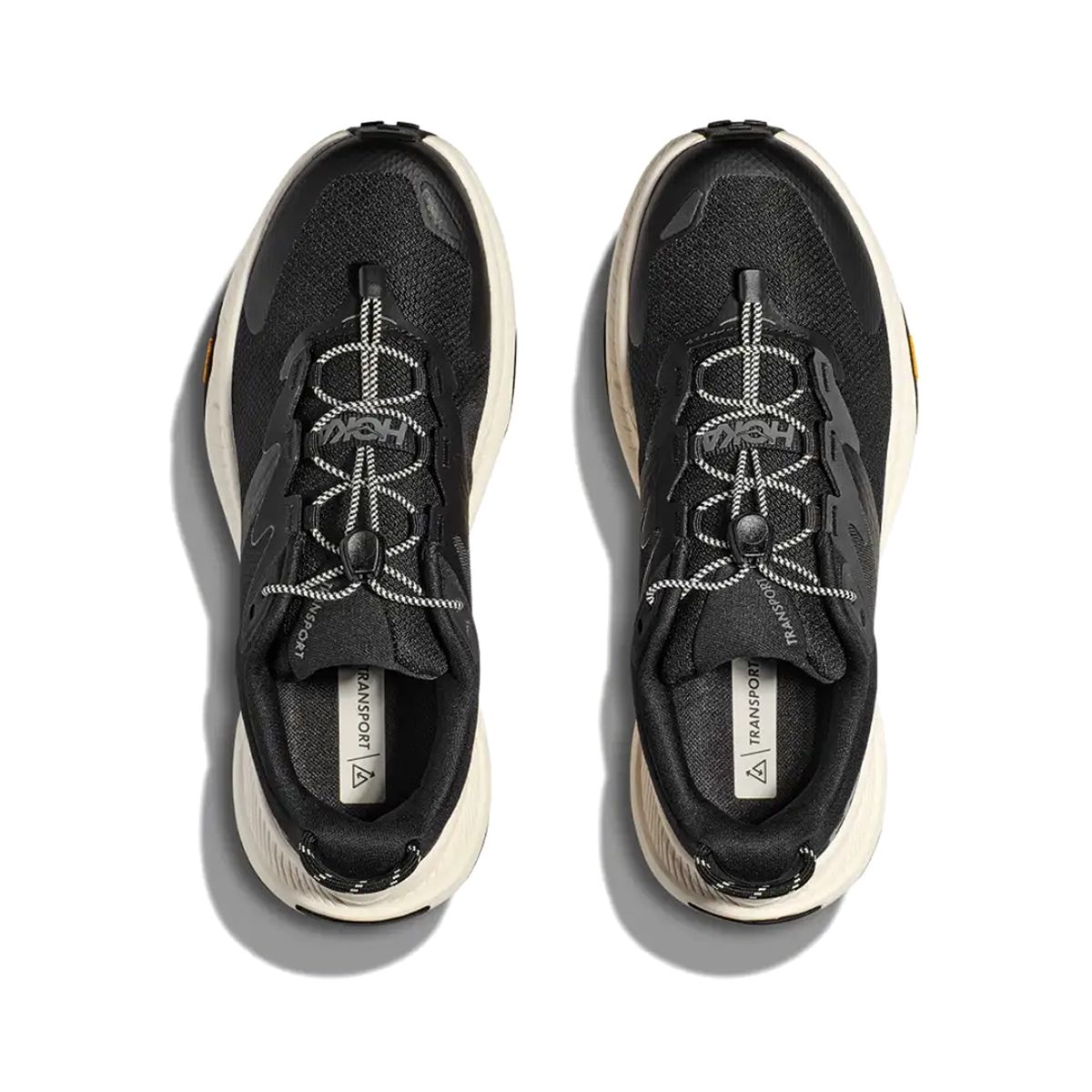 HOKA - Zapatillas Mujer Lifestyle Hoka Transport Black/Alabaster