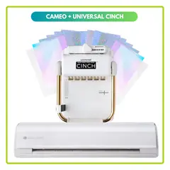 SILHOUETTE - Cameo 5 + ENCUADERNADORA CINCH UNIVERSAL