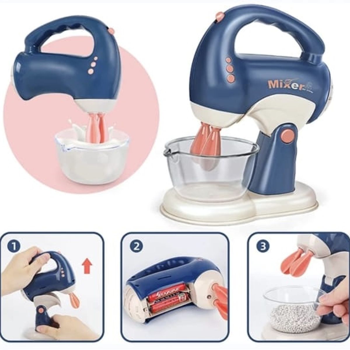 GENERICO - Set Electrodomésticos Realistas Batidora Tostadora