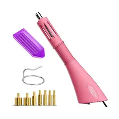 GENERICO - Herramienta rosada para aplicar y pegar brillos en textiles