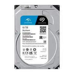 SEAGATE - Disco Duro Interno Vigilancia SkyHawk AI 10TB PC/DVR