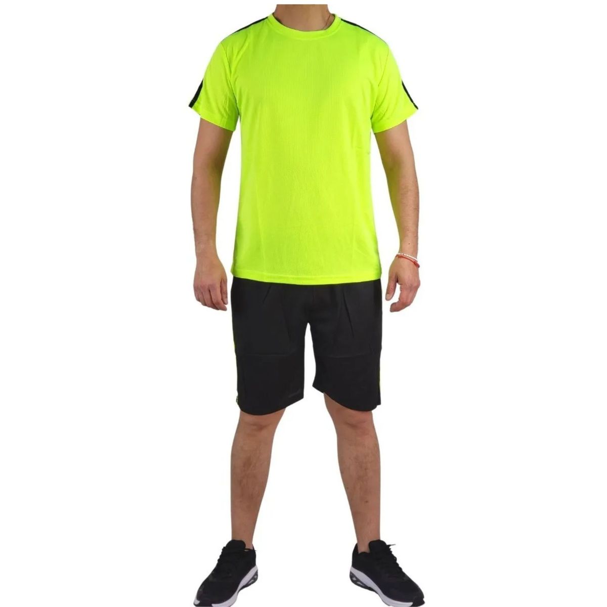 LOOK SHOP - Conjunto Deportivo Hombre Short Polera Equipos Colore Futbol 909