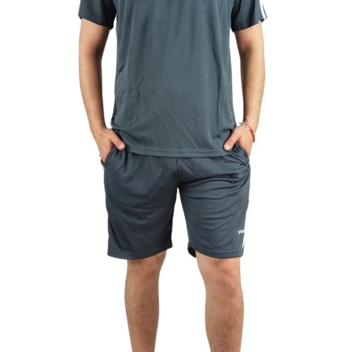 LOOK SHOP - Conjunto Deportivo Hombre Short Polera Equipos Colore Futbol 909