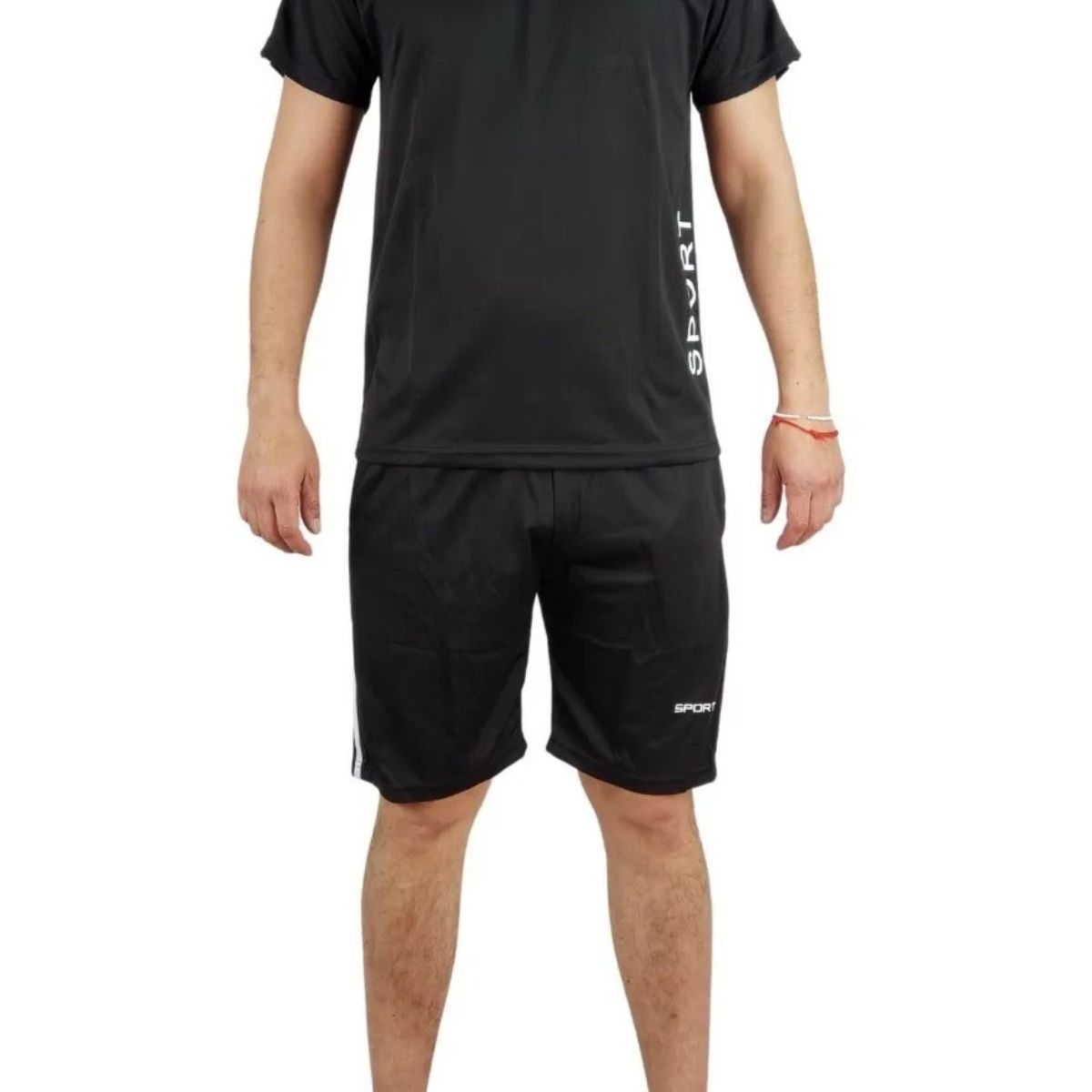 LOOK SHOP - Conjunto Deportivo Hombre Short Polera Equipos Colore Futbol 909