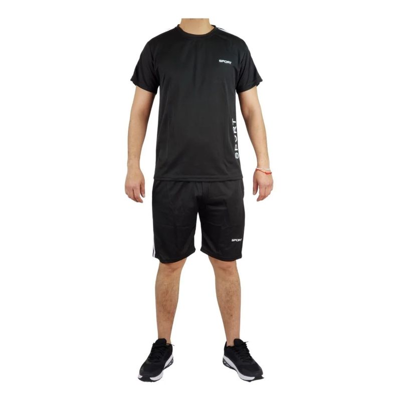 MPROPIA - Conjunto Deportivo Hombre Short Polera Equipos Colore Futbol 909