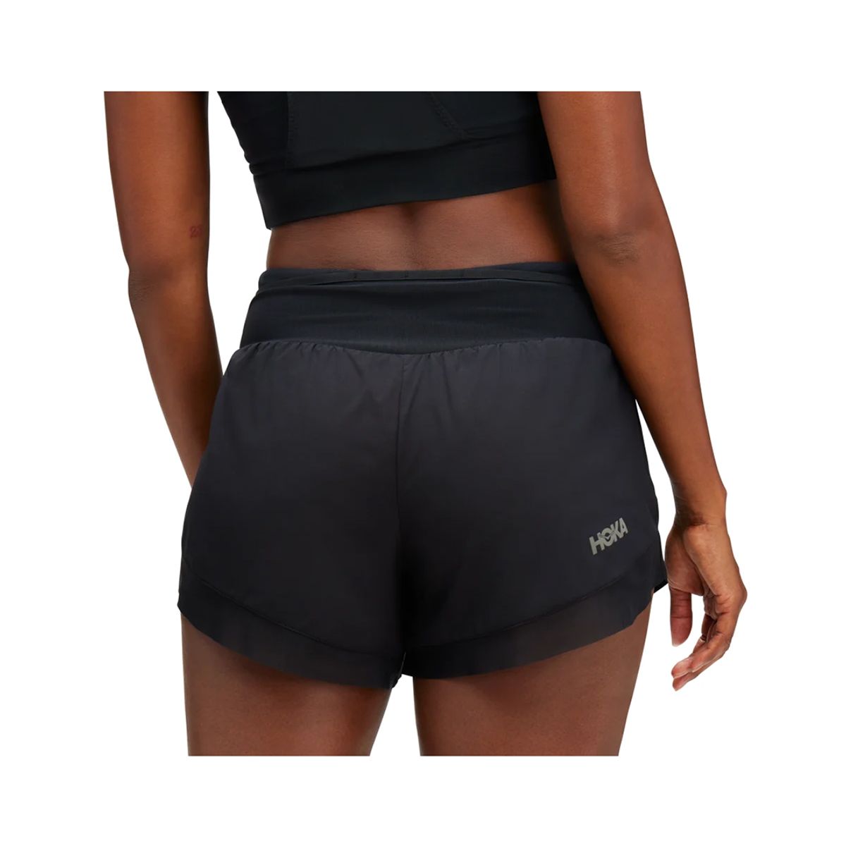 HOKA - Short Hoka Glide 4 Mujer Mujer Black