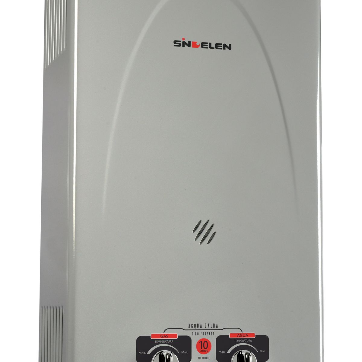 SINDELEN - Calefont 10 Litros Gas Natural Tiro Forzado CFF-101GNSI