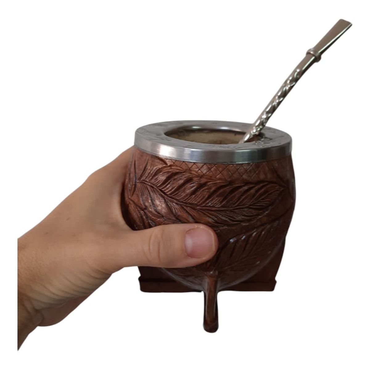 GENERICO - Mate Calabaza Linea Imperial 100% Artesanal Hecho En Argentina