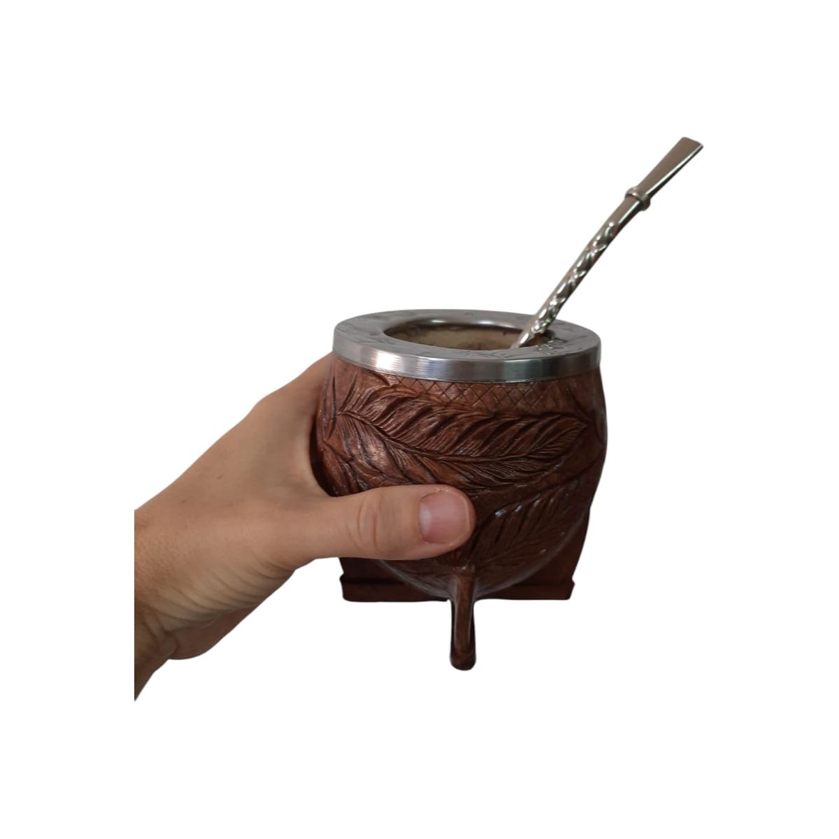 GENERICO - Mate Calabaza Linea Imperial 100% Artesanal Hecho En Argentina