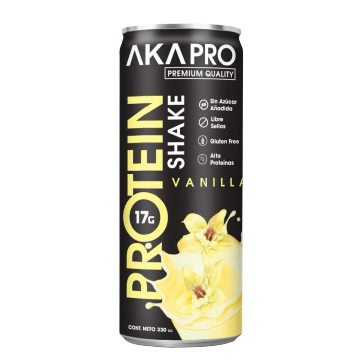 GENERICO - PROTEIN SHAKE VAINILLA 330ML - AKAPRO