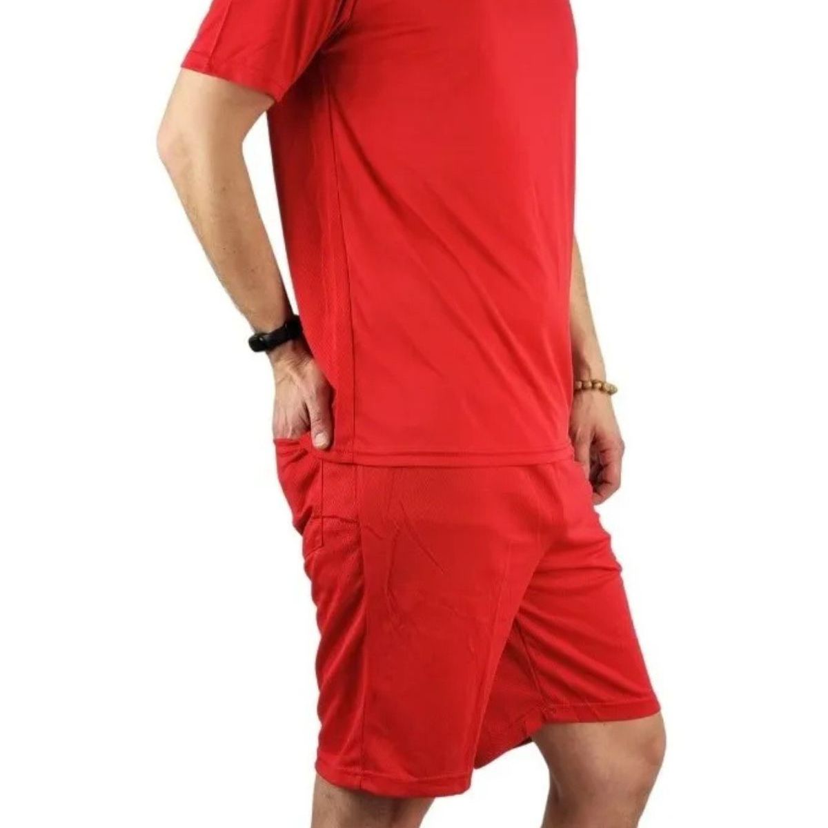 LOOK SHOP - Conjunto Deportivo Hombre Short Polera Equipos Colore Futbol 001