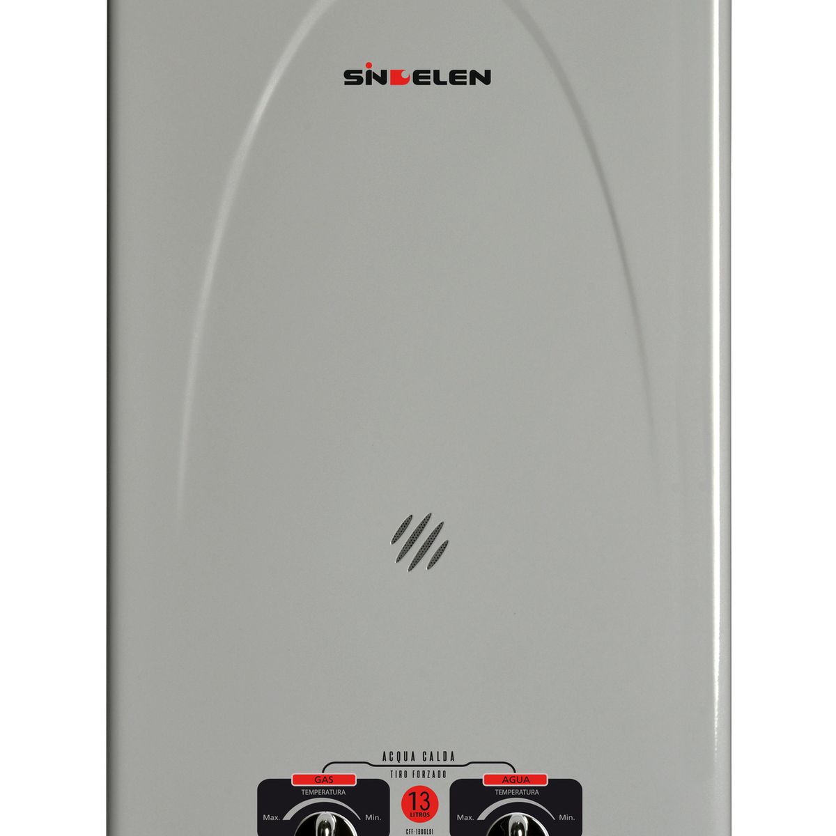 SINDELEN - Calefont 13 Litros Gas Licuado Tiro forzado CFF-130GLSI