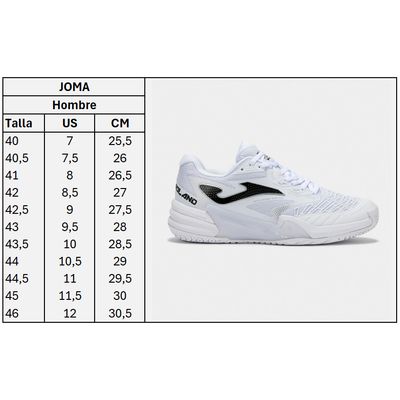 Imagen 2 del producto Zapatilla T.Roland 2502 Pádel Tenis