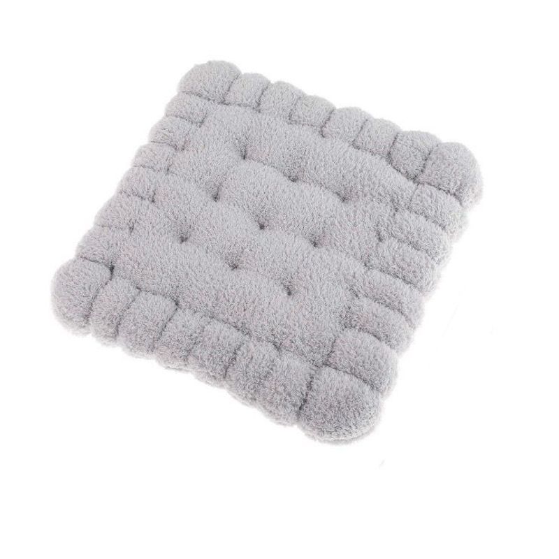 HOMEY - Pack de 2 Cojines Para Silla, Modelo de Galleta, Cuadrado.
