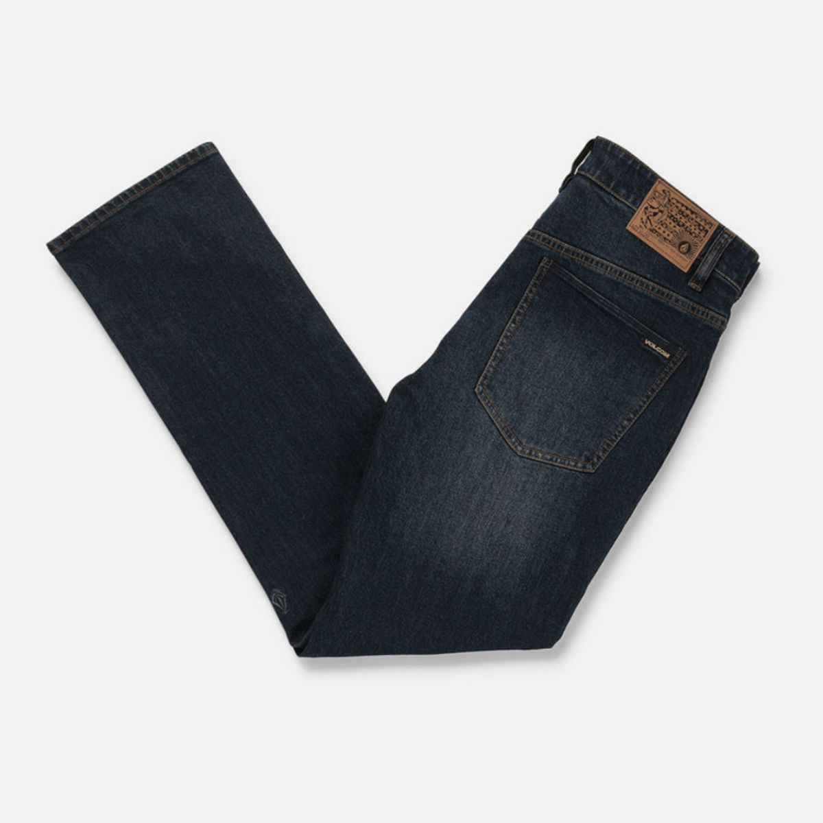 VOLCOM - Jeans Solver Modern Fit Denim Hombre Volcom - Azul