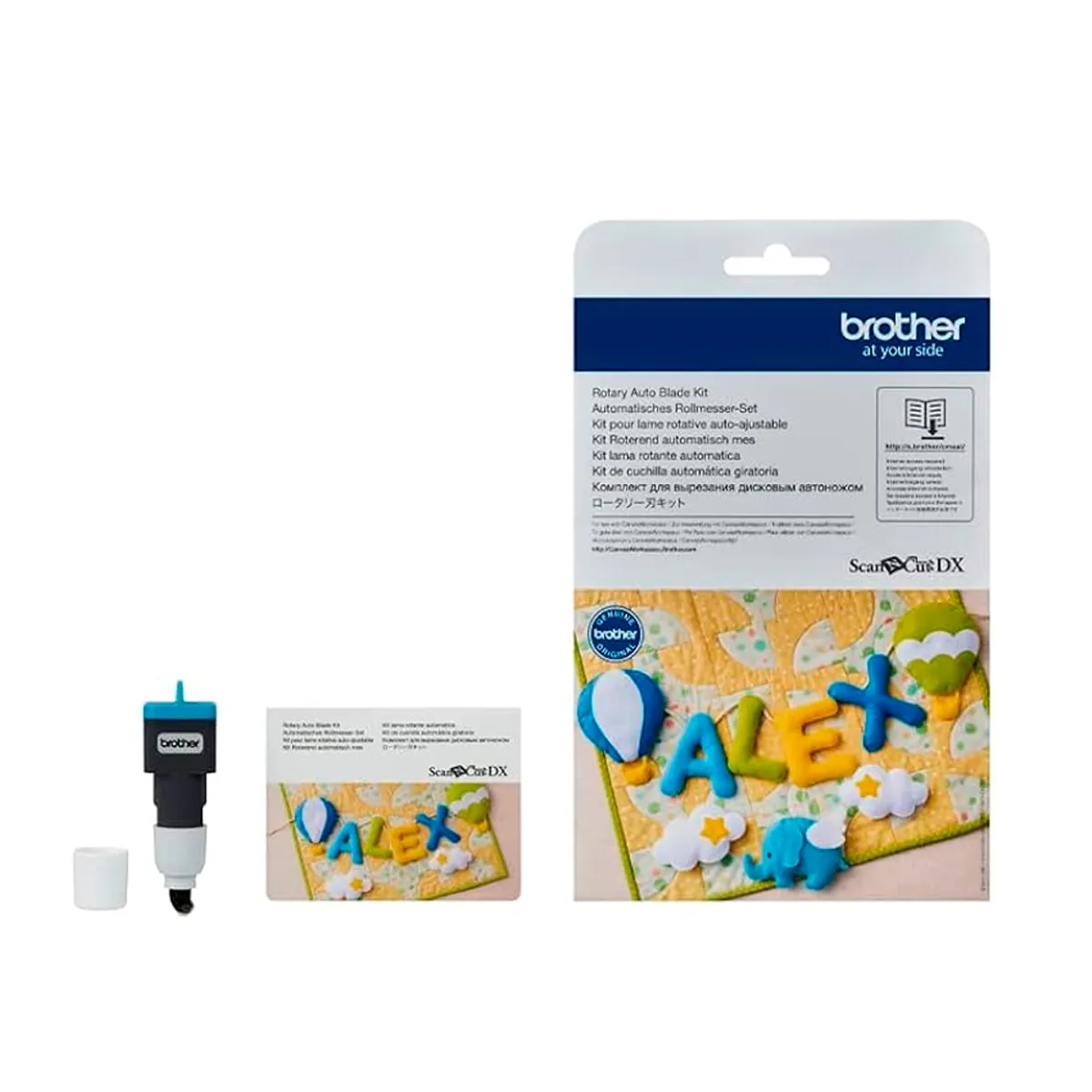 BROTHER - Kit Cuchilla Rotatoria Automática Brother Telas Sdx125225