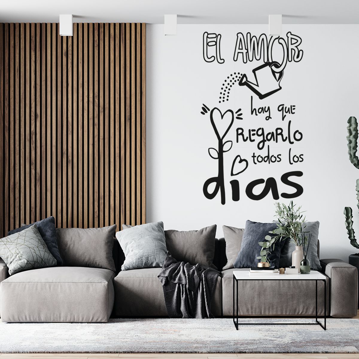 GENERICO - Frase Deco El Amor Hay Que Regarlo FR‑11001
