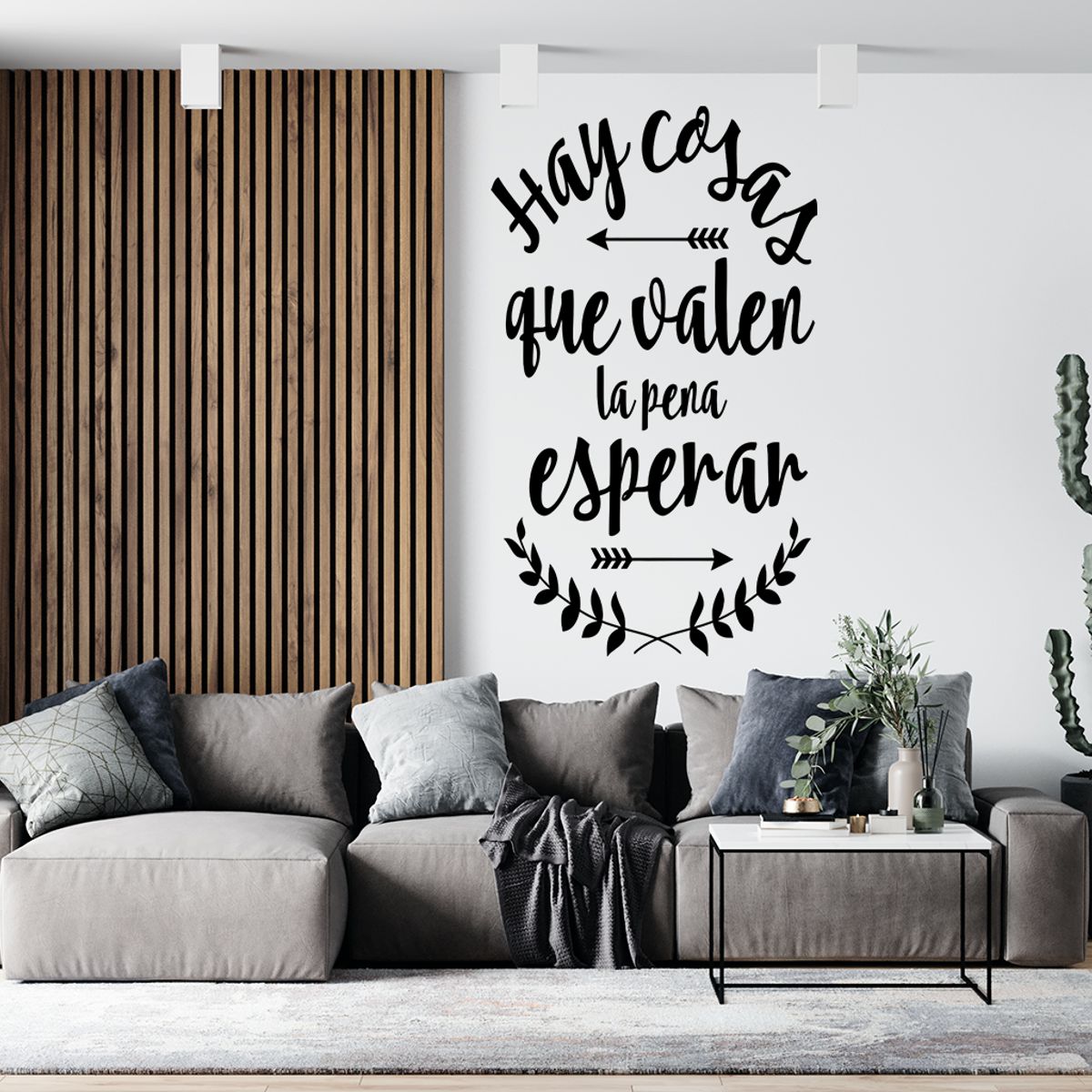 GENERICO - Frase Deco Hay Cosas Que Valen La Pena Esperar FR‑11008