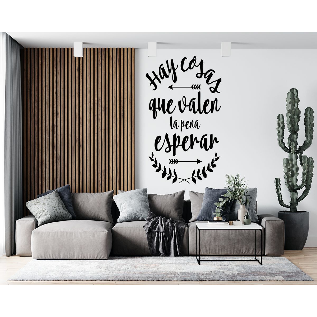 GENERICO - Frase Deco Hay Cosas Que Valen La Pena Esperar FR‑11008