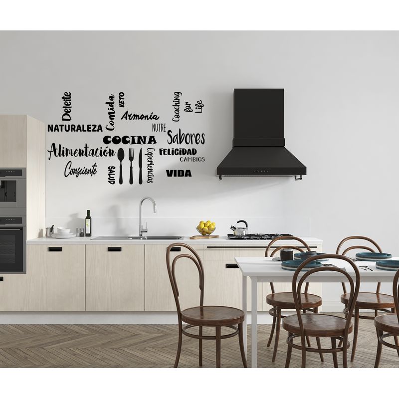 GENERICO - Frase Deco Cocina Cloud Español FR‑11017