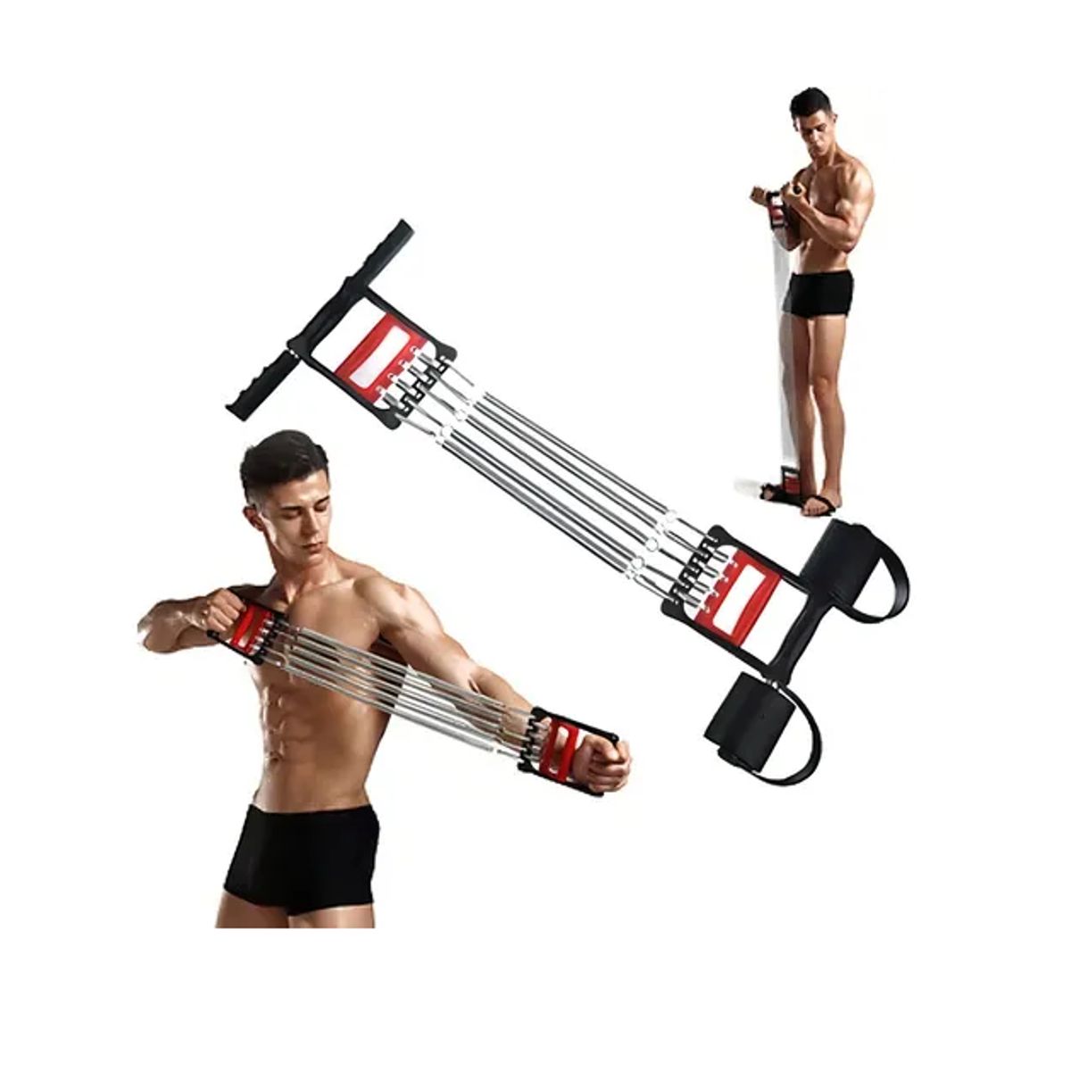 GENERICO - Extensor Con 5 Resortes Para Pectorales Multifuncional