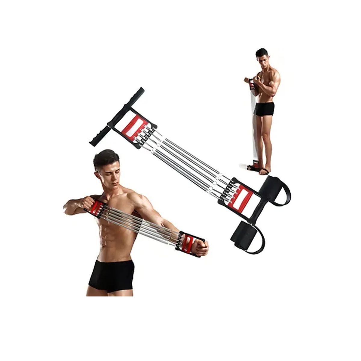 GENERICO - Extensor Con 5 Resortes Para Pectorales Multifuncional