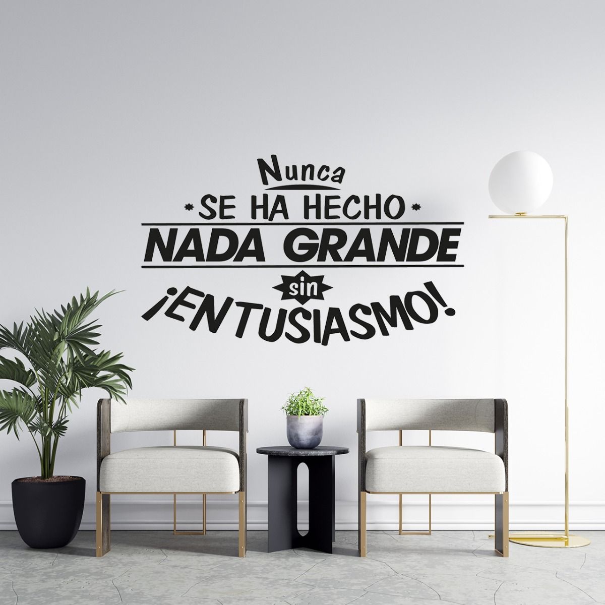 GENERICO - Frase Deco Nunca Se Ha Hecho Nada FR‑11044