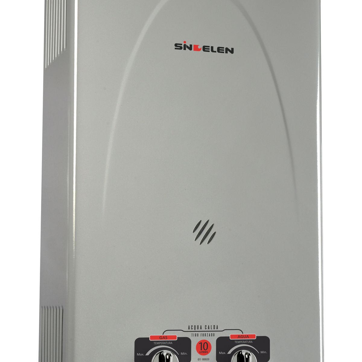 SINDELEN - Calefont 10 Litros Gas Licuado Tiro Forzado CFF-100GLSI