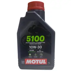 MOTUL - Aceite Moto 10w 30 Semi Sintético 5100 4T 1L