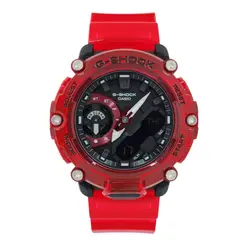 G-SHOCK - Reloj GA-2200SKL-4A resina rojo