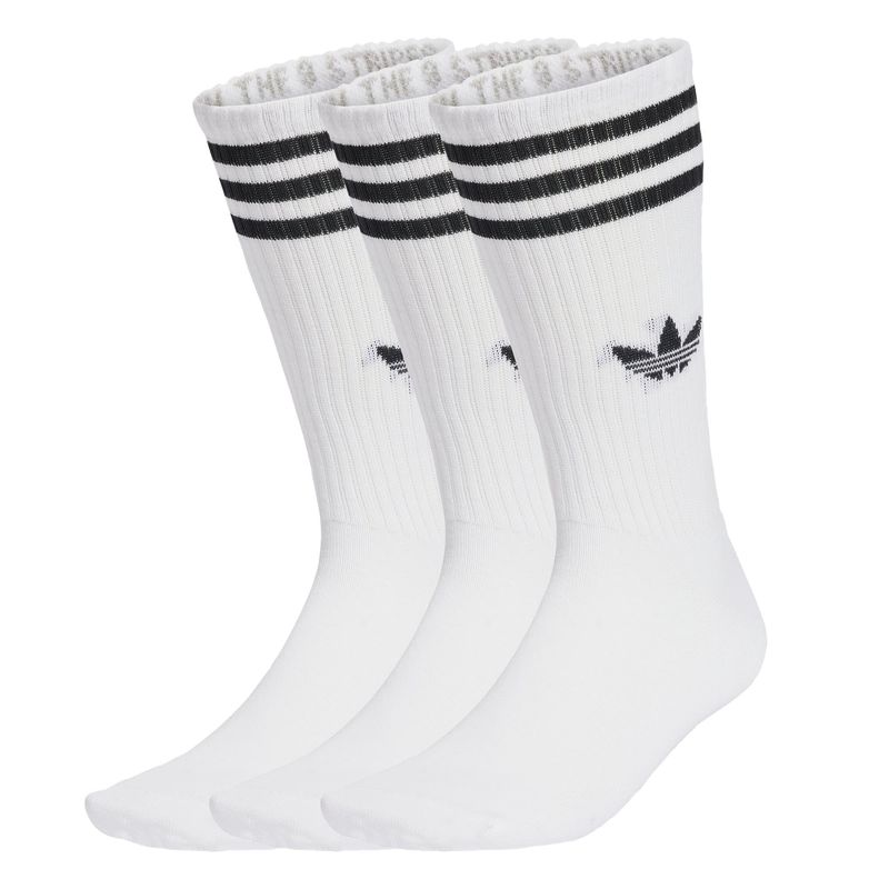 ADIDAS - Calcetines de 3 Tiras a media pantorrilla 3 Pares