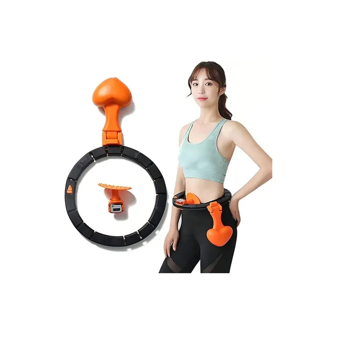 GENERICO - Aro Hula Hoop Fitness Inteligente Masaje Contador De Vueltas