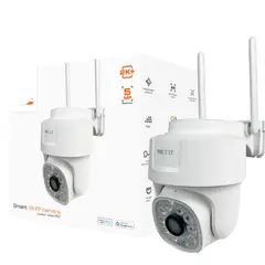 NEXXT SOLUTIONS - Home NHC-OP10 Cámara de Seguridad PTZ 2K + 5MP Exterior