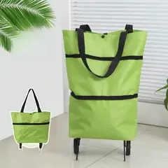 HOMESTAR - Bolsa de Compras Plegable con Ruedas Reutilizable