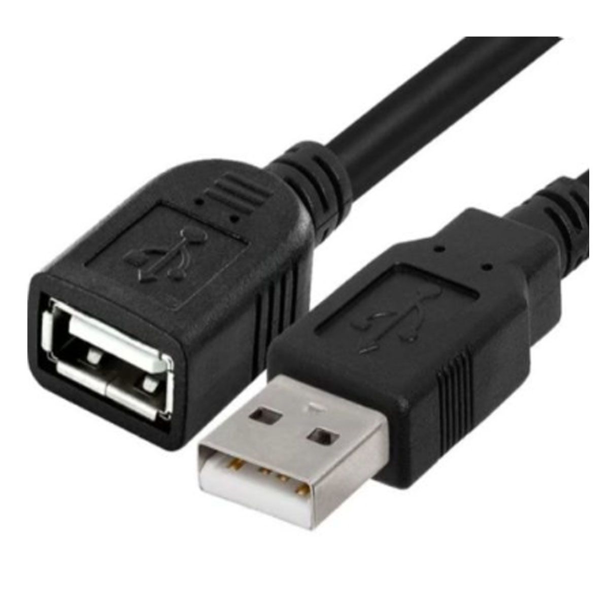 GENERICO - CABLE EXTENSIÓN USB A-A M/H 1,8 MTS.