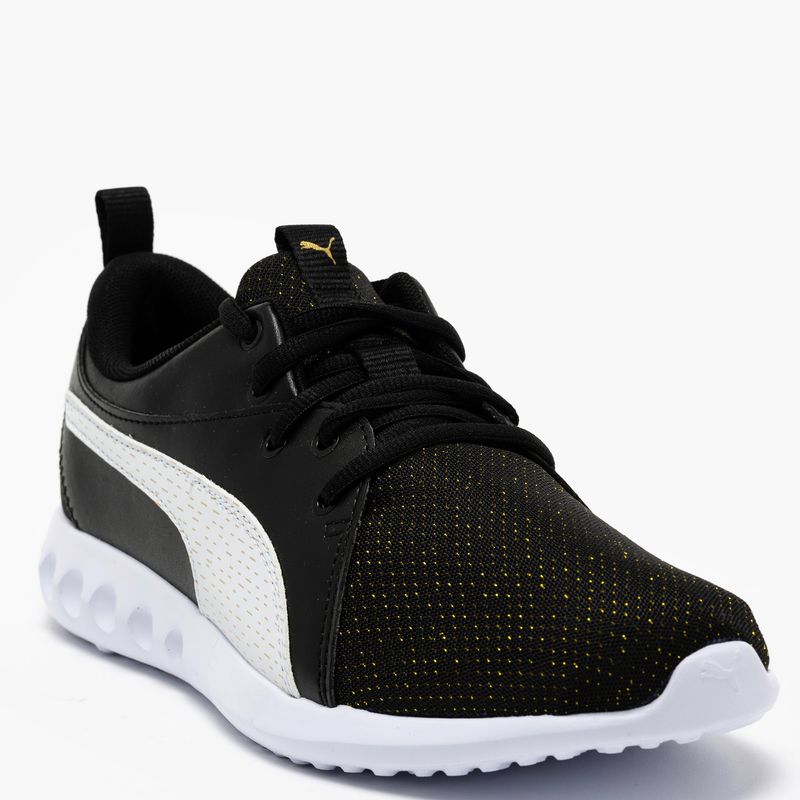 PUMA - Carson 2 Shine Jr Zapatilla Deportiva Niña Negro