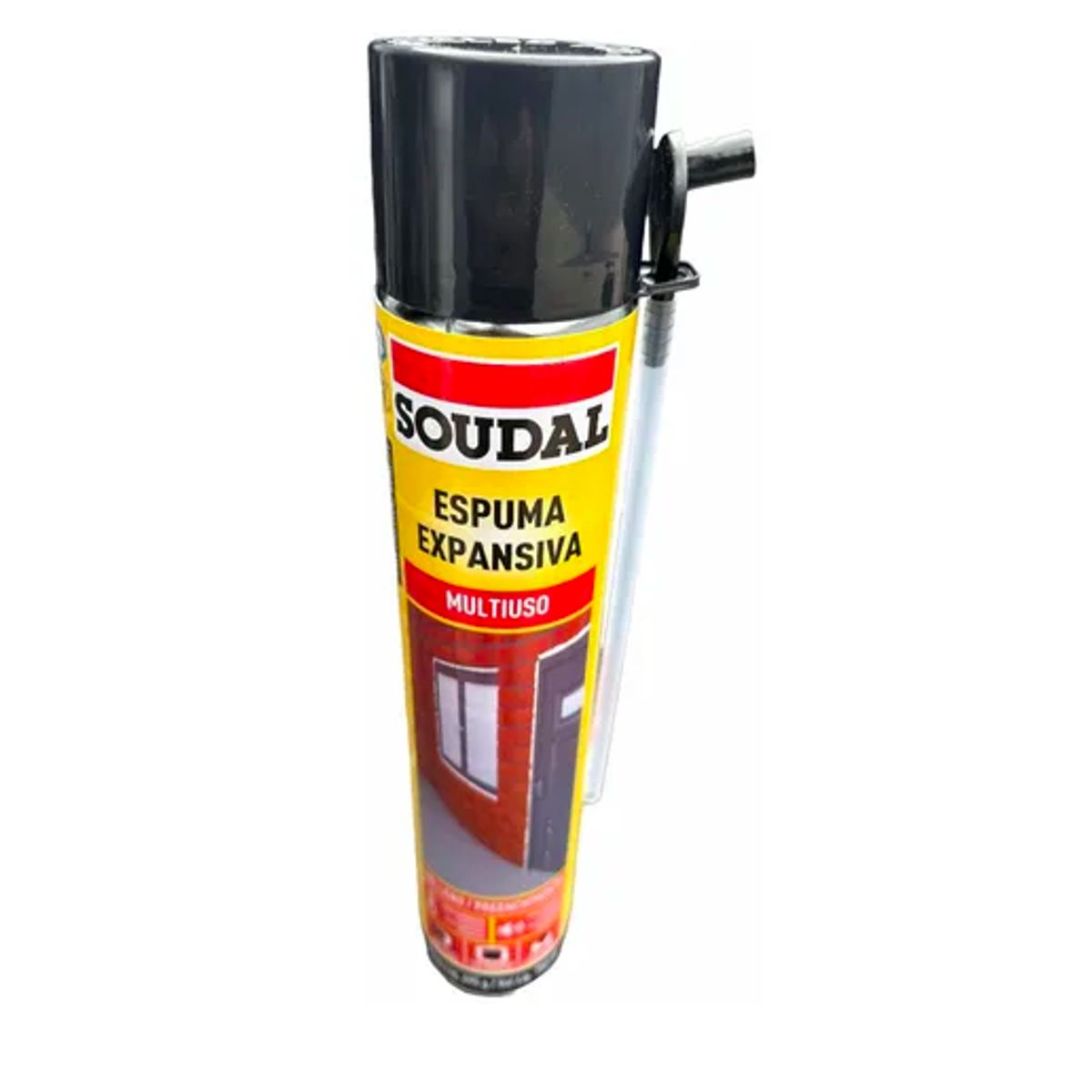 GENERICO - Espuma Expansiva Multiuso Poliuretano Soudal 750ml 695g Beige