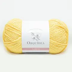 ORQUIDEA - LANA OVILLO CLÁSICO ORQUÍDEA 100 GRS ANTIALÉRGICA - Amarillo