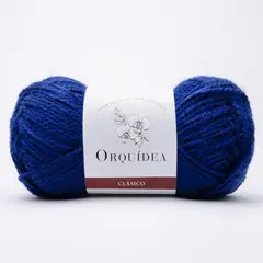 ORQUIDEA - LANA OVILLO CLÁSICO ORQUÍDEA 100 GRS ANTIALÉRGICA - Azul
