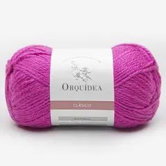 ORQUIDEA - LANA OVILLO CLÁSICO ORQUÍDEA 100 GRS ANTIALÉRGICA - Fucsia